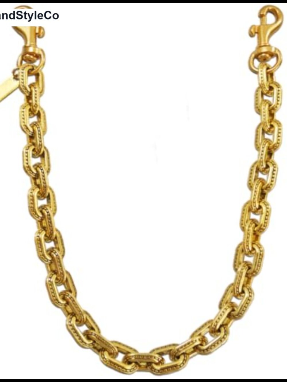 HAKPTRN Bag Charm Purse Extender Chain Solid Metal Keychain Accessory